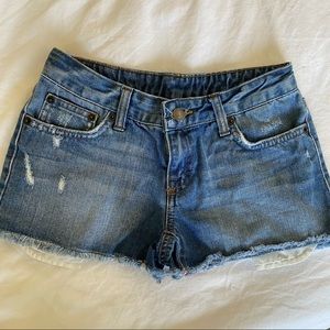RALPH LAUREN BLUE JEAN SHORTS